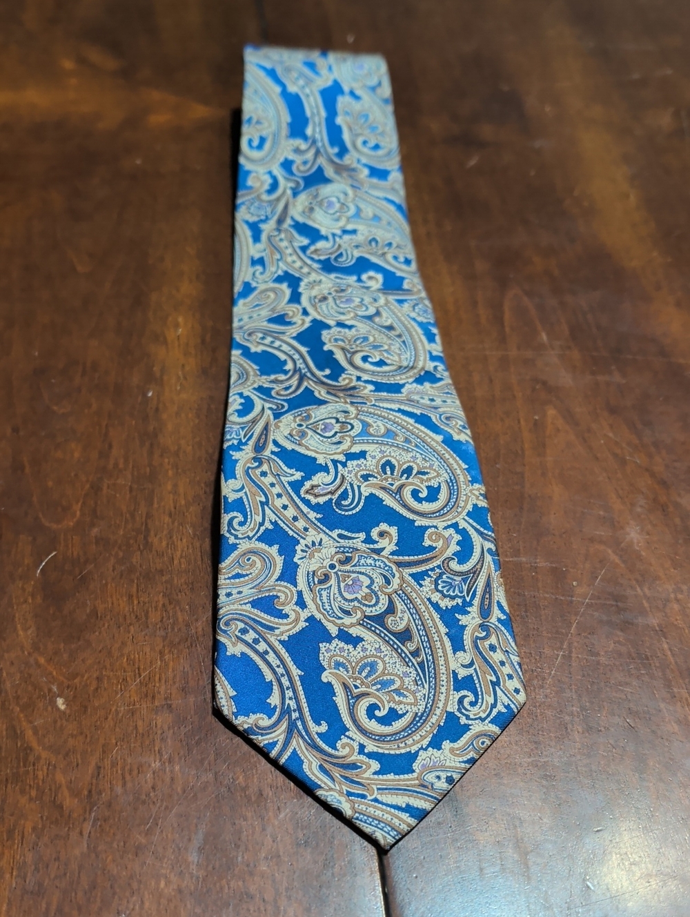 All Silk Alan Flusser Neck Tie Maximalist Aesthetic